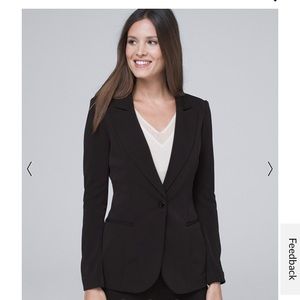 White House Black Market Essential Blazer